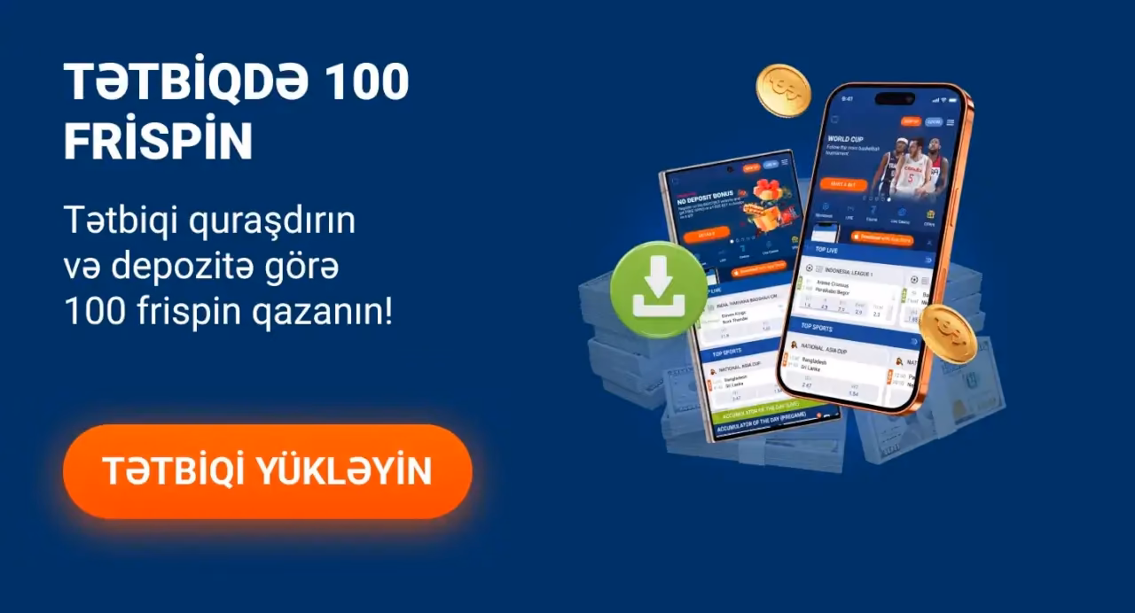 Tətbiqdə 100 frispin